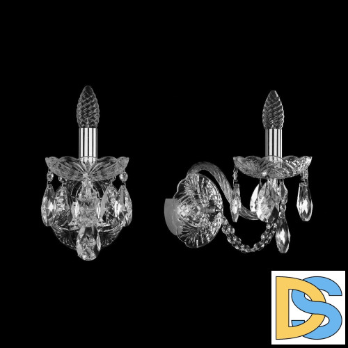 Бра Bohemia Ivele Crystal 1402B/1/160/XL Ni