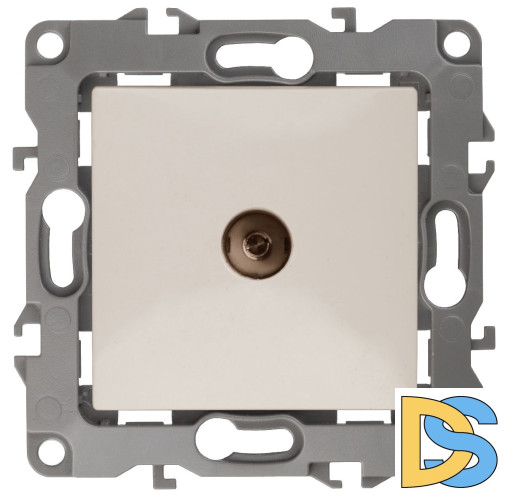 Розетка TV одиночная Эра 12-3101-02 Б0014706