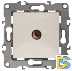 Розетка TV одиночная Эра 12-3101-02 Б0014706