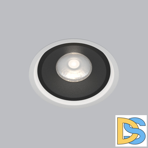 Встраиваемый светодиодный светильник Elektrostandard Slide 25083/LED 6W 4200K белый/чёрный 4690389194030 a062942