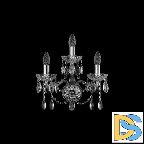 Бра Bohemia Ivele Crystal 1413B/2+1/141 Ni