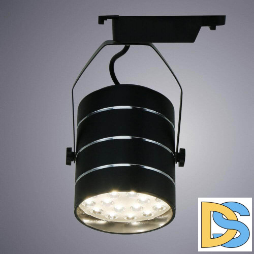 Трековый светодиодный светильник Arte Lamp Cinto A2718PL-1BK