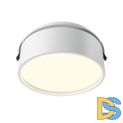 Встраиваемый светильник Maytoni Onda DL024-18W3K-W