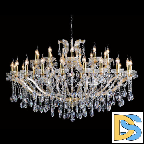 Подвесная люстра Crystal Lux Hollywood SP20+10 Gold