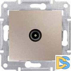 Розетка телевизионная оконечная ТV, Титан, серия Sedna, Schneider Electric