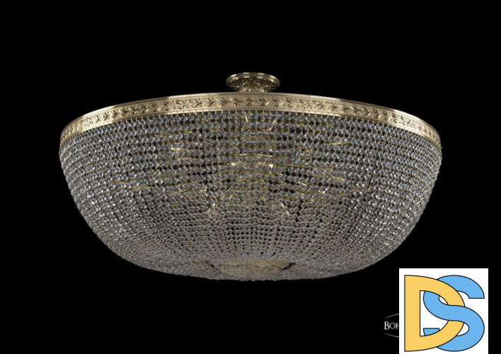 Люстра на штанге Bohemia Ivele Crystal 19051/100IV G