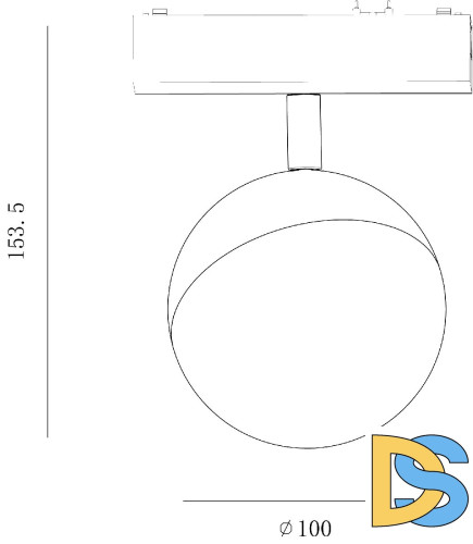 Трековый светильник SWG PRO SL-SLIM-SFBL-10-CCT 022096