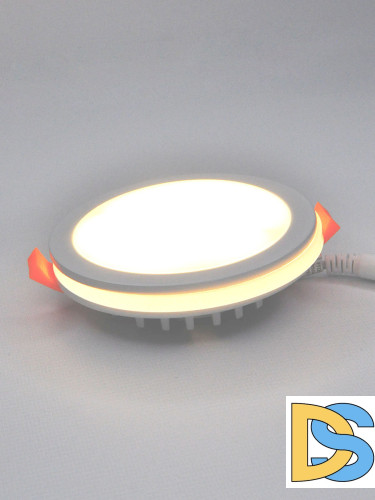 Встраиваемый светильник Elvan VLS-109R-18W-WW-Wh