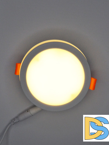 Встраиваемый светильник Elvan VLS-109R-18W-WW-Wh