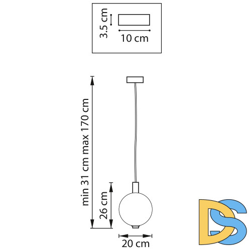 Подвесной светильник Lightstar Colore 805401