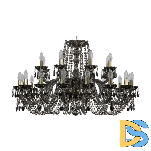 Подвесная люстра Bohemia Ivele Crystal 1402/16+8/360 G M731