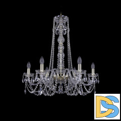 Подвесная люстра Bohemia Ivele Crystal 1402/6/240/h-73 G