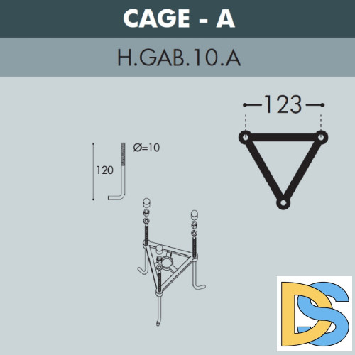 Садовый светильник Fumagalli E35.163.000.WXH27