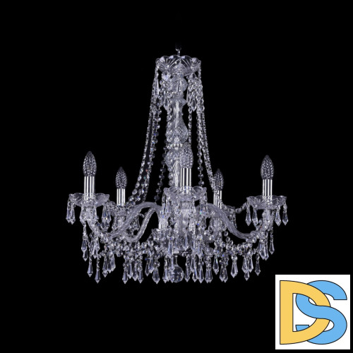 Подвесная люстра Bohemia Ivele Crystal 1403/5/195/h-60 Ni