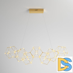 Подвесная люстра Eurosvet Uma 90168/7 медь a061145