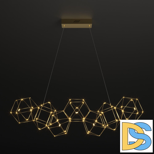 Подвесная люстра Eurosvet Uma 90168/7 медь a061145