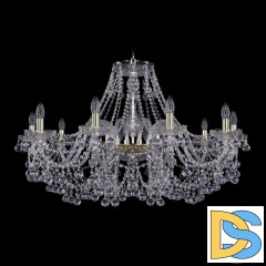 Подвесная люстра Bohemia Ivele Crystal 1409/10/360 G
