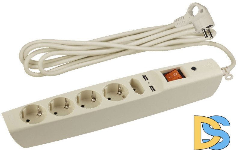 Сетевой фильтр Эра SFU-5es-2m-I C0043328