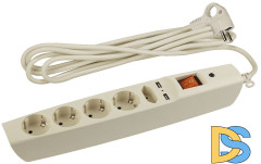 Сетевой фильтр Эра SFU-5es-2m-I C0043328