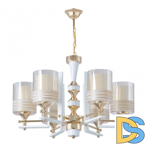 Подвесная люстра Arte Milano Florentia-6087 306087/6 Wh/Gd