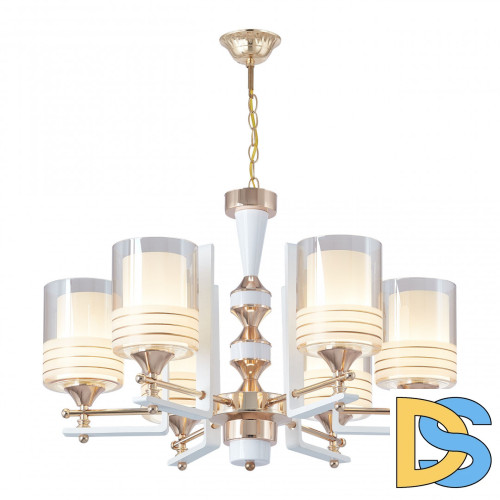 Подвесная люстра Arte Milano Florentia-6087 306087/6 Wh/Gd