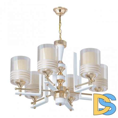 Подвесная люстра Arte Milano Florentia-6087 306087/6 Wh/Gd