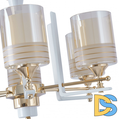 Подвесная люстра Arte Milano Florentia-6087 306087/6 Wh/Gd