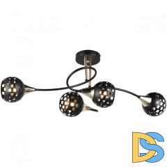 Потолочная люстра IMEX MD.19074-4-S-BK+FGD