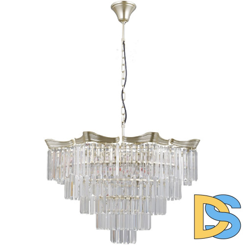 Подвесная люстра Illumico IL3575-8+4PSQ-24 GD LYRA