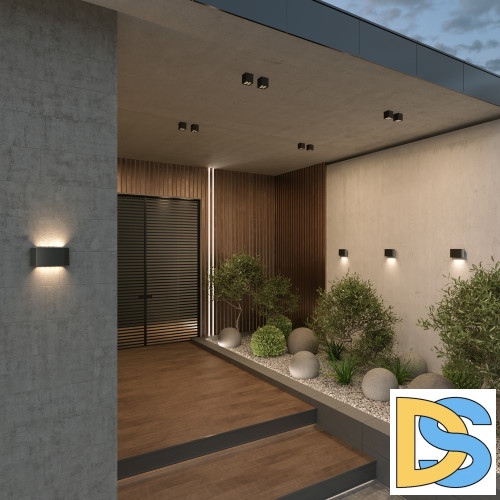 Архитектурный светильник Maytoni Pull O412WL-L5GF3K