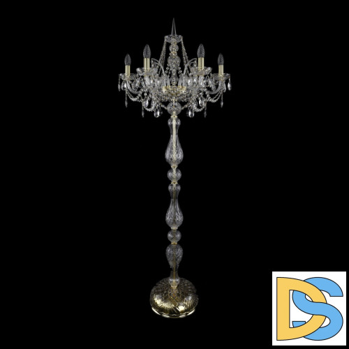 Торшер Bohemia Ivele Crystal 1411T1/6/195-165 G