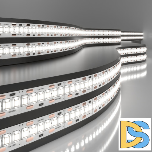 Светодиодная лента Elektrostandard 12V 24W 240Led 2835 IP20 дневной белый, 5м 4690389151637
