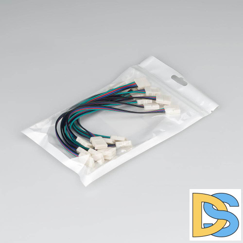 Коннектор выводной Arlight FIX-RGB-10mm-150mm-X2 (4-pin) 023955