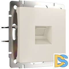 Розетка Ethernet RJ-45 Werkel (айвори матовый) W1181062