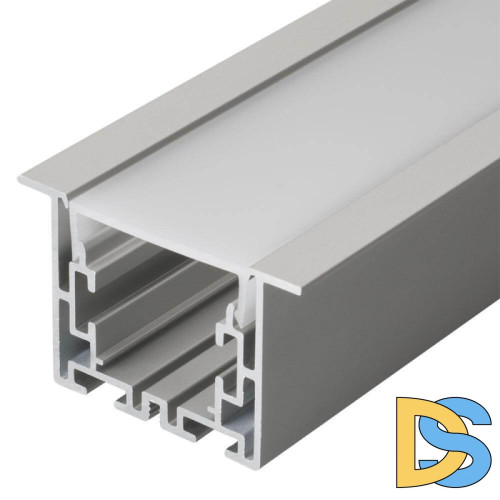 Профиль с экраном Arlight S2-LINIA55-F-2500 ANOD+OPAL 021176