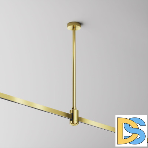 Крепление потолочное с вводом питания Maytoni Flarity TRA158C-B1-BS