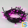 Светодиодная гирлянда Uniel 220V розовый ULD-S1000-100/DGA Pink IP20 UL-00008406