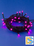 Светодиодная гирлянда Uniel 220V розовый ULD-S1000-100/DGA Pink IP20 UL-00008406