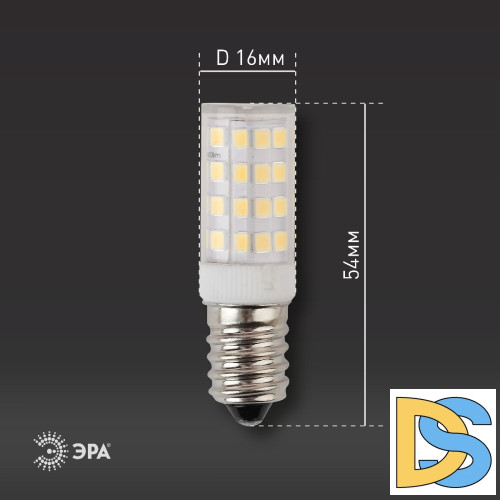 Лампа светодиодная Эра E14 5W 4000K LED T25-5W-CORN-840-E14 Б0033031