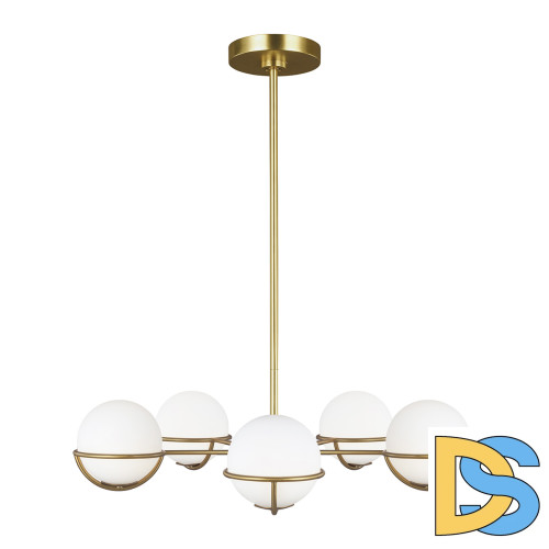 Люстра на штанге Feiss Apollo (fe) FE-APOLLO5-BB