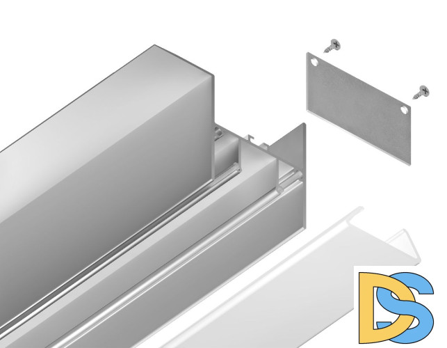 Алюминиевый профиль Ambrella Light Alum Profile GP4050AL