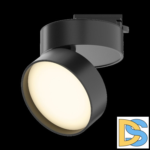 Трековый однофазный светильник Maytoni Onda TR007-1-18W3K-B-1