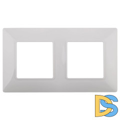 Рамка 2-постовая ЭРА Elegance 14-5002-01 Б0034387
