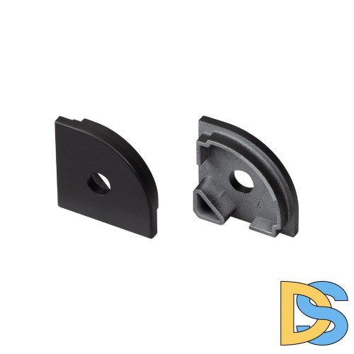 Заглушка с отверстием Arlight SL-KANT-H20 BLACK 049405