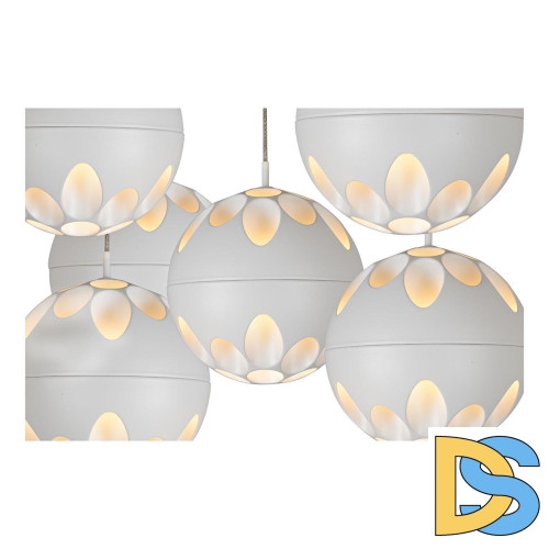 Подвесная светодиодная люстра iLedex Mob P1009-6 WH