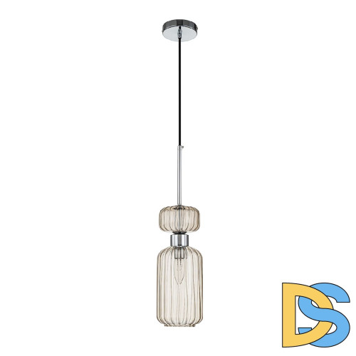 Подвесной светильник Escada Gloss 1141/1S Chrome/Beige