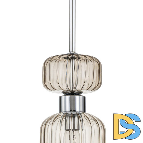 Подвесной светильник Escada Gloss 1141/1S Chrome/Beige