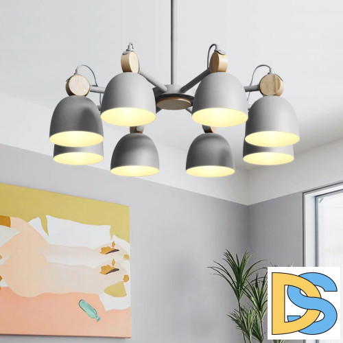 Люстра на штанге ImperiumLoft Rolla 178069-26