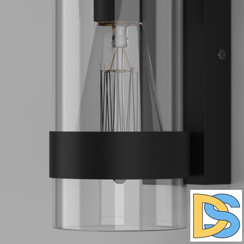 Уличный настенный светильни Elektrostandard Falcon 35167/D черный 4690389195426 a063452