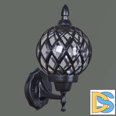 Уличный настенный светильник Reluce 09018-0.2-001SW BK